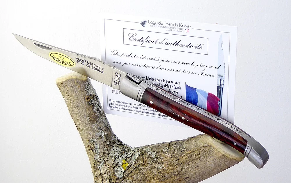 Genuine Laguiole knife with certificate