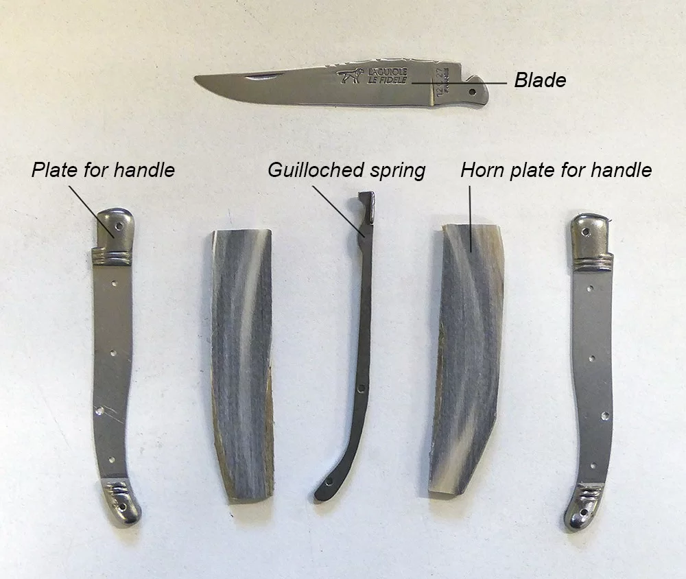 making process of Laguiole